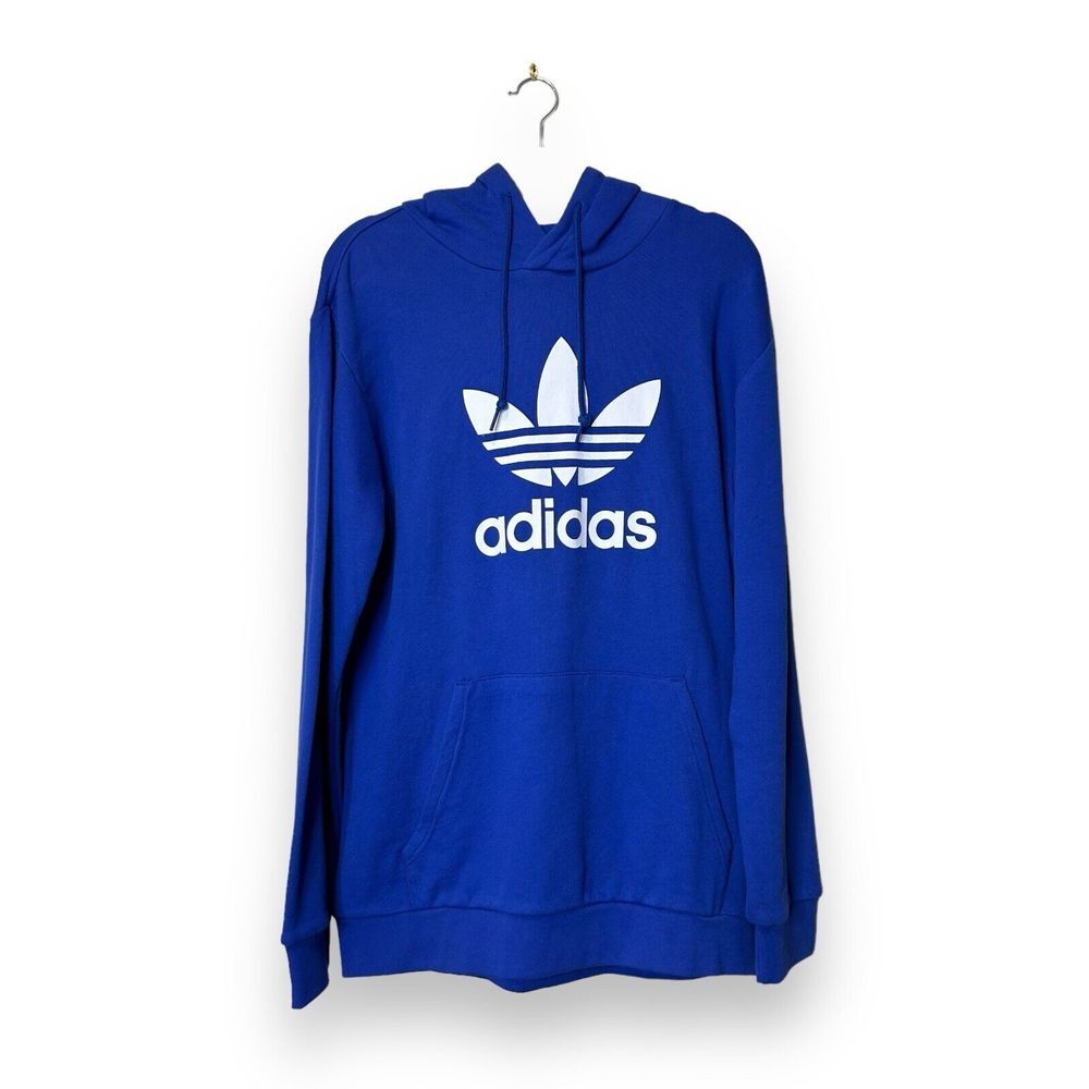 Adidas Hoodie‎ Pullover Size M Womens Green White Logo Sports